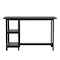 Martha Stewart 23.5 in. D X 47.5 in. W X Pine Wood, Rubberwood (Parawood), Black Wood Grain BLN-FY-HY-1071-BK-MS - alternate 3